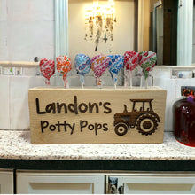 Load image into Gallery viewer, Personalized Potty Pop Blocks