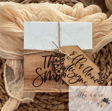 Load image into Gallery viewer, Marble Wood Acacia Coasters