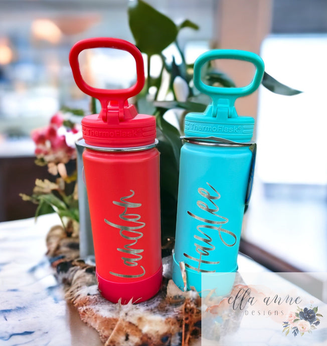 ThermoFlask 16oz Stainless Steel Water Bottle
